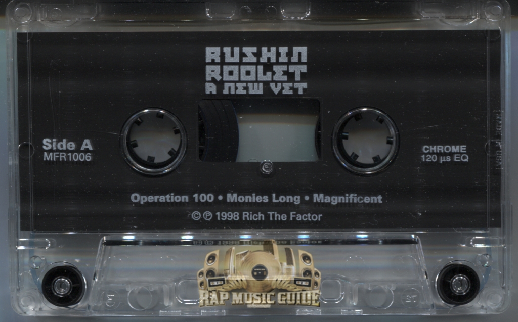 Rushin Roolet - A New Vet: Cassette Tape | Rap Music Guide